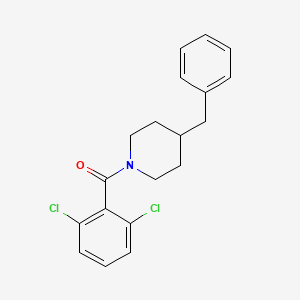 (4-Benzylpiperidin-1-yl)(2,6-dichlorophenyl)methanone