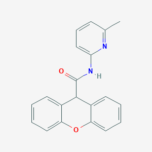 N-(6-methylpyridin-2-yl)-9H-xanthene-9-carboxamide