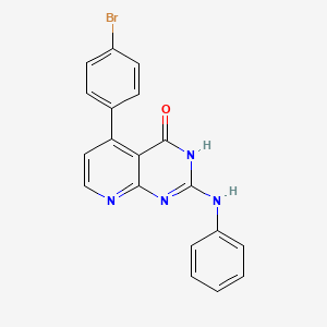 5-(4-Bromophenyl)-2-(phenylamino)pyrido[2,3-d]pyrimidin-4-ol