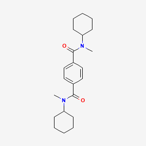 N~1~,N~4~-dicyclohexyl-N~1~,N~4~-dimethylterephthalamide