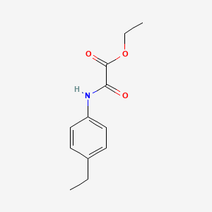 molecular formula C12H15NO3 B11179297 Ethyl [(4-ethylphenyl)carbamoyl]formate 