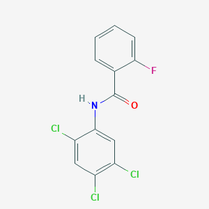 2-fluoro-N-(2,4,5-trichlorophenyl)benzamide