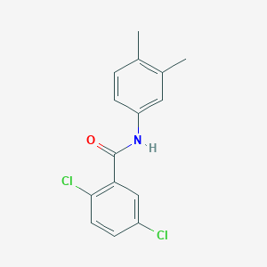 2,5-dichloro-N-(3,4-dimethylphenyl)benzamide