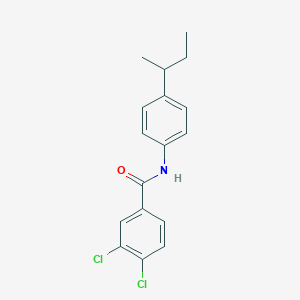 N-[4-(butan-2-yl)phenyl]-3,4-dichlorobenzamide