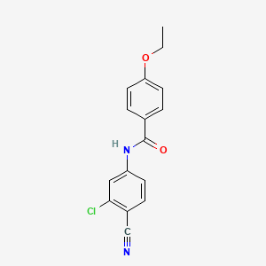 N-(3-chloro-4-cyanophenyl)-4-ethoxybenzamide