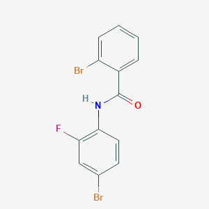 2-bromo-N-(4-bromo-2-fluorophenyl)benzamide