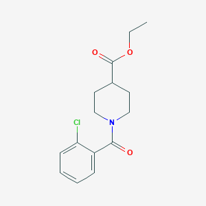 Ethyl 1-(2-chlorobenzoyl)piperidine-4-carboxylate