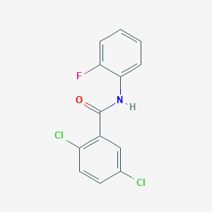 2,5-dichloro-N-(2-fluorophenyl)benzamide