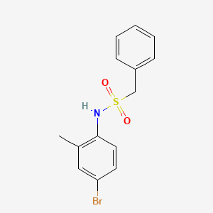 N-(4-bromo-2-methylphenyl)-1-phenylmethanesulfonamide