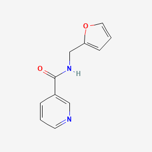 N-(furan-2-ylmethyl)pyridine-3-carboxamide