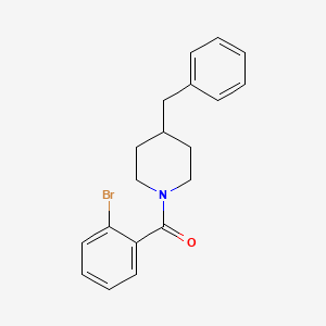 (4-Benzylpiperidin-1-yl)(2-bromophenyl)methanone