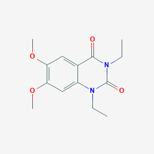 1,3-diethyl-6,7-dimethoxyquinazoline-2,4(1H,3H)-dione