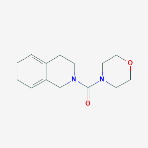 3,4-dihydroisoquinolin-2(1H)-yl(morpholin-4-yl)methanone