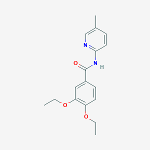 3,4-diethoxy-N-(5-methylpyridin-2-yl)benzamide