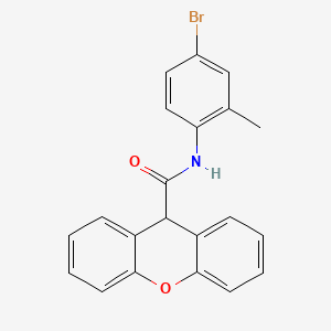 N-(4-bromo-2-methylphenyl)-9H-xanthene-9-carboxamide