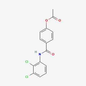 4-[(2,3-Dichlorophenyl)carbamoyl]phenyl acetate