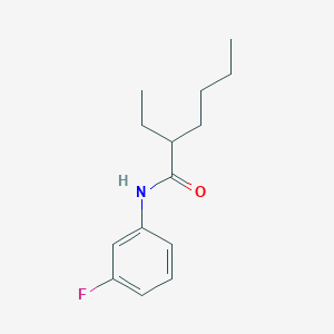 2-ethyl-N-(3-fluorophenyl)hexanamide