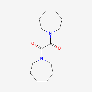 molecular formula C14H24N2O2 B11180162 1,2-Di(azepan-1-yl)ethane-1,2-dione CAS No. 62296-44-0