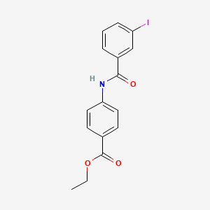 Ethyl 4-(3-iodobenzamido)benzoate