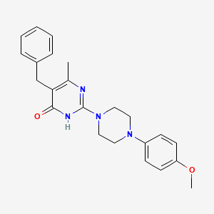 5-Benzyl-2-[4-(4-methoxyphenyl)piperazin-1-yl]-6-methylpyrimidin-4-ol