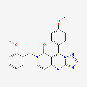 7-(2-methoxybenzyl)-9-(4-methoxyphenyl)pyrido[4,3-d][1,2,4]triazolo[1,5-a]pyrimidin-8(7H)-one