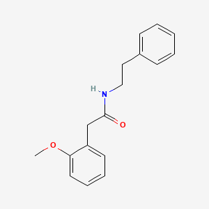 2-(2-methoxyphenyl)-N-(2-phenylethyl)acetamide