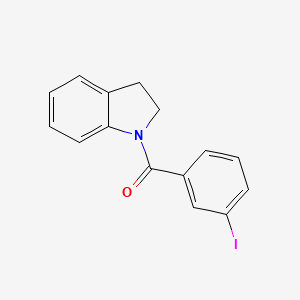 2,3-dihydro-1H-indol-1-yl(3-iodophenyl)methanone