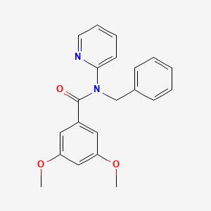 N-benzyl-3,5-dimethoxy-N-(pyridin-2-yl)benzamide