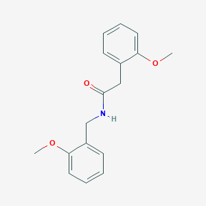 2-(2-methoxyphenyl)-N-[(2-methoxyphenyl)methyl]acetamide