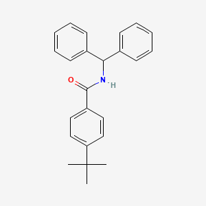 4-tert-butyl-N-(diphenylmethyl)benzamide