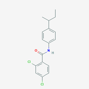 N-[4-(butan-2-yl)phenyl]-2,4-dichlorobenzamide