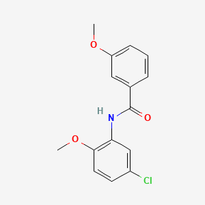 N-(5-chloro-2-methoxyphenyl)-3-methoxybenzamide