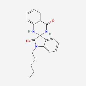 1-pentyl-1'H-spiro[indole-3,2'-quinazoline]-2,4'(1H,3'H)-dione