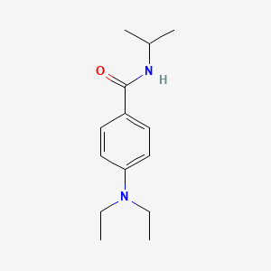 4-(diethylamino)-N-(propan-2-yl)benzamide