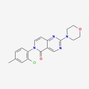 6-(2-chloro-4-methylphenyl)-2-(morpholin-4-yl)pyrido[4,3-d]pyrimidin-5(6H)-one