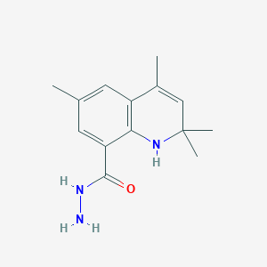 2,2,4,6-Tetramethyl-1,2-dihydroquinoline-8-carbohydrazide