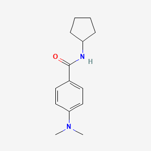 N-cyclopentyl-4-(dimethylamino)benzamide