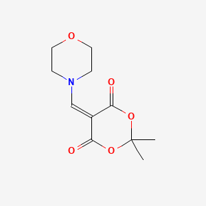 2,2-Dimethyl-5-(morpholin-4-ylmethylidene)-1,3-dioxane-4,6-dione