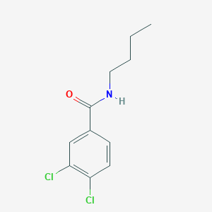 molecular formula C11H13Cl2NO B11181211 N-butyl-3,4-dichlorobenzamide CAS No. 33763-65-4