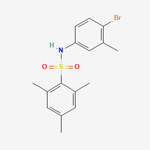 N-(4-bromo-3-methylphenyl)-2,4,6-trimethylbenzenesulfonamide