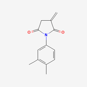 1-(3,4-Dimethylphenyl)-3-methylidenepyrrolidine-2,5-dione