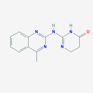 2-(4-Methyl-quinazolin-2-ylamino)-5,6-dihydro-3H-pyrimidin-4-one