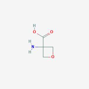 molecular formula C4H7NO3 B111814 3-Aminooxetane-3-carboxylic acid CAS No. 138650-24-5