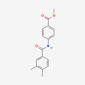 Methyl 4-{[(3,4-dimethylphenyl)carbonyl]amino}benzoate