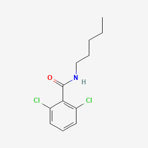 molecular formula C12H15Cl2NO B11181462 2,6-dichloro-N-pentylbenzamide 