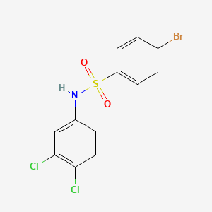 4-bromo-N-(3,4-dichlorophenyl)benzenesulfonamide