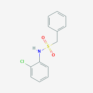 N-(2-chlorophenyl)-1-phenylmethanesulfonamide