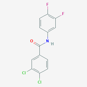 3,4-dichloro-N-(3,4-difluorophenyl)benzamide