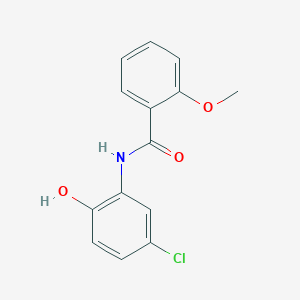 N-(5-chloro-2-hydroxyphenyl)-2-methoxybenzamide