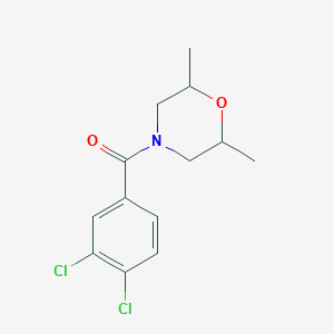 (3,4-Dichlorophenyl)(2,6-dimethylmorpholin-4-yl)methanone